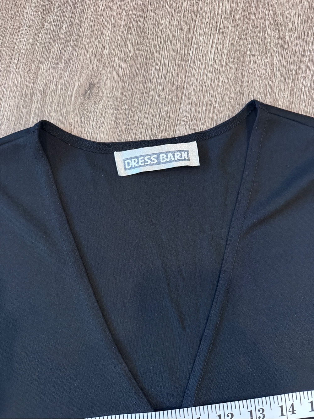 Dress Barn Black Duster/Sleeveless Cardigan - Picture 6 of 8